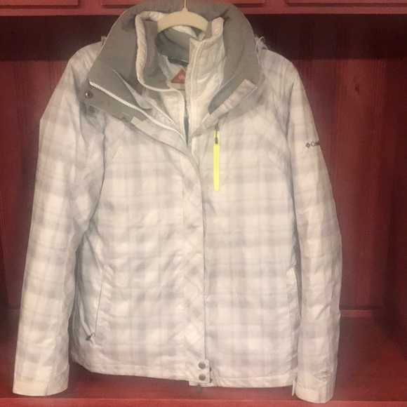 columbia plaid jacket womens